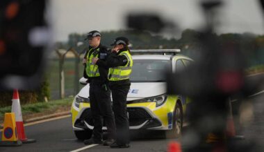 British police investigate whether arrests near US-run air base foiled an Iran-linked attack
