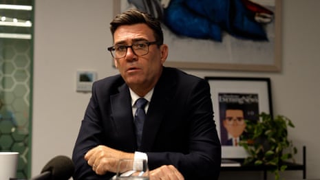 Andy Burnham ‘prepared’ to deliver radical change despite economic challenges – video