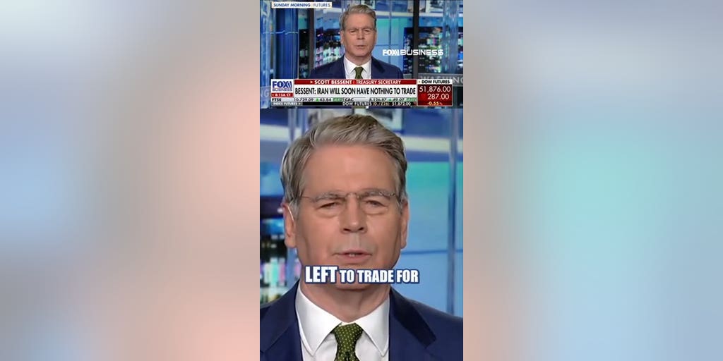 Scott Bessent predicts when Iran's economy will collapse
