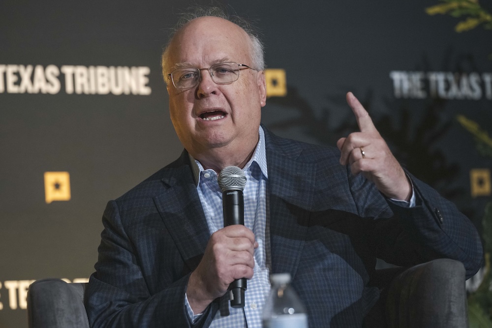 Karl Rove says Republican Party is being taken over by 'Nazis'
