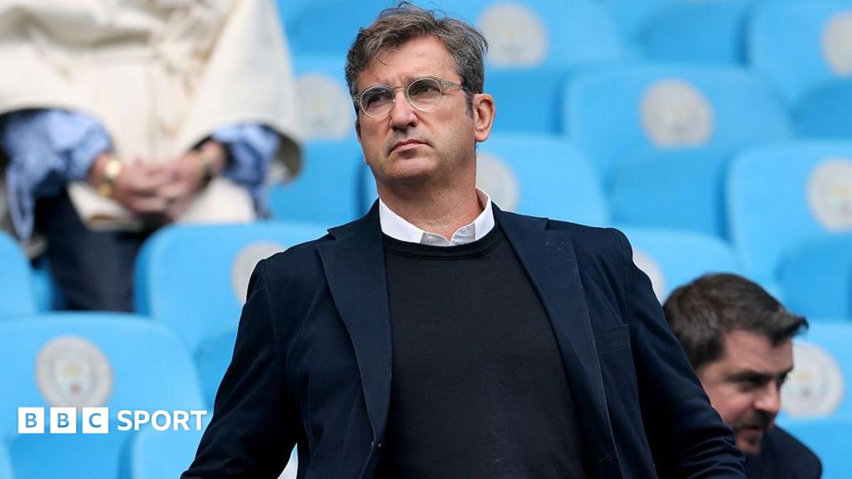 Ferran Soriano at a Manchester City match