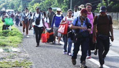DHS warns new migrant caravan heading for US border