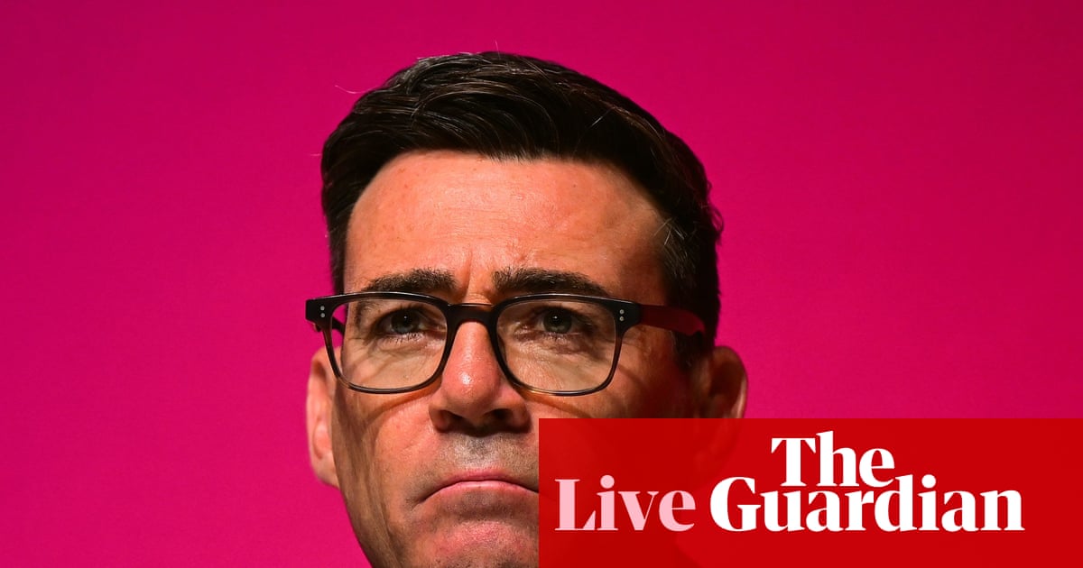 Burnham is told axing pension triple lock would be ‘electoral suicide’ as he prepares to address Labour conference – UK politics live | Politics