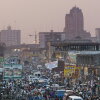 A view of Kinshasa, the capital of the Democratic Republic of the Congo—a sprawling urban giant where over 15 million people live.