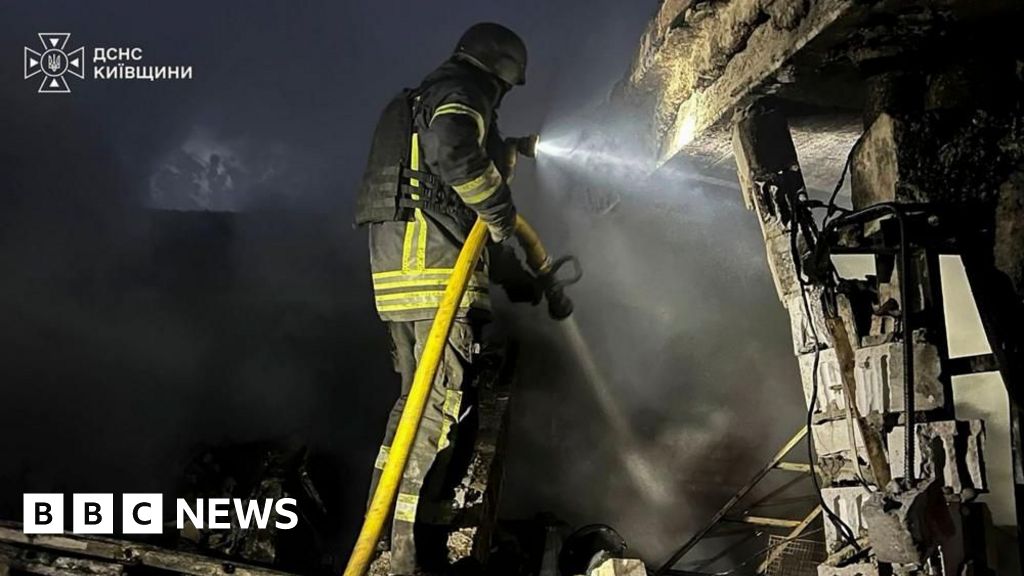 Russia launches largest attack on Ukraine energy infrastructure since spring - BBC