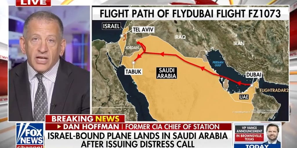 Dan Hoffman reacts after Israel-bound flight diverted to Saudi Arabia