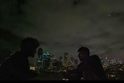 A scene from "NAZA," a documentary by The Guardian, directed by Yuval Abraham and Rachel Szor. Credit: Venice Film Festival via AP A scene from "NAZA," a documentary by The Guardian, directed by Yuval Abraham and Rachel Szor.