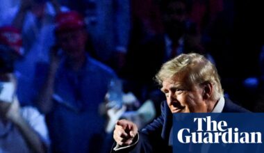 ‘I’m on the ticket’: Trump implores Republicans to vote in November at unusual midterm convention | Donald Trump