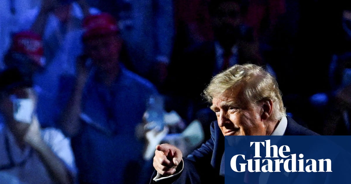 ‘I’m on the ticket’: Trump implores Republicans to vote in November at unusual midterm convention | Donald Trump