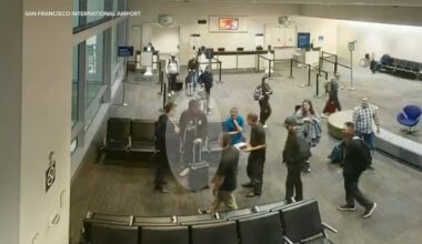 Video shows moment FBI agents surround former Rep. Eric Swalwell at SFO amid federal investigation