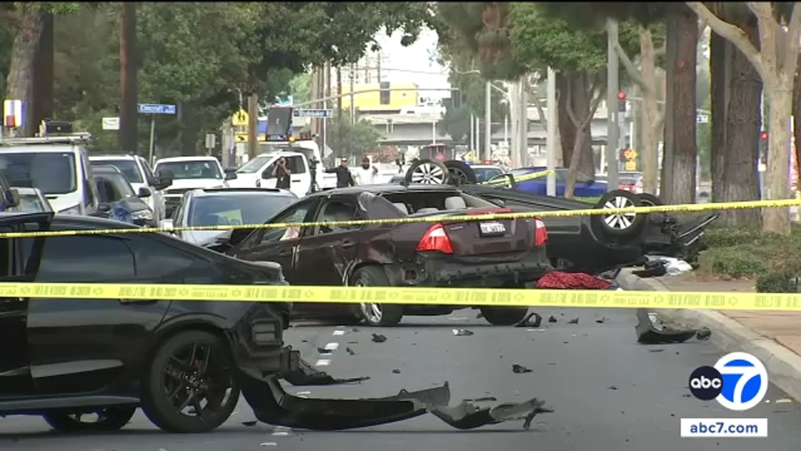 Norwalk street racing ends in fatal crash, multiple cars wrecked