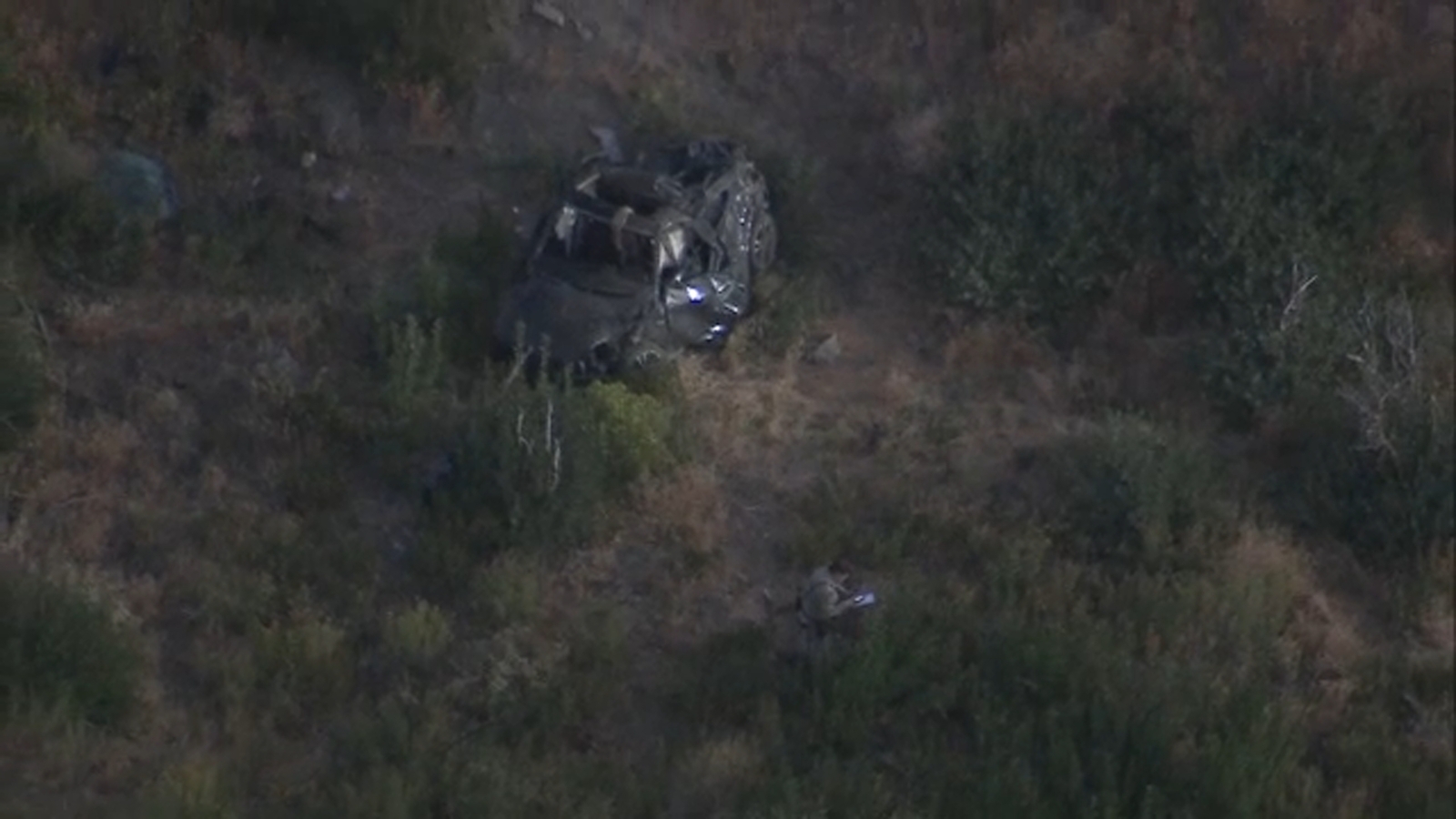 4 dead after car goes off cliff in crash along Angeles Crest Highway near Wrightwood