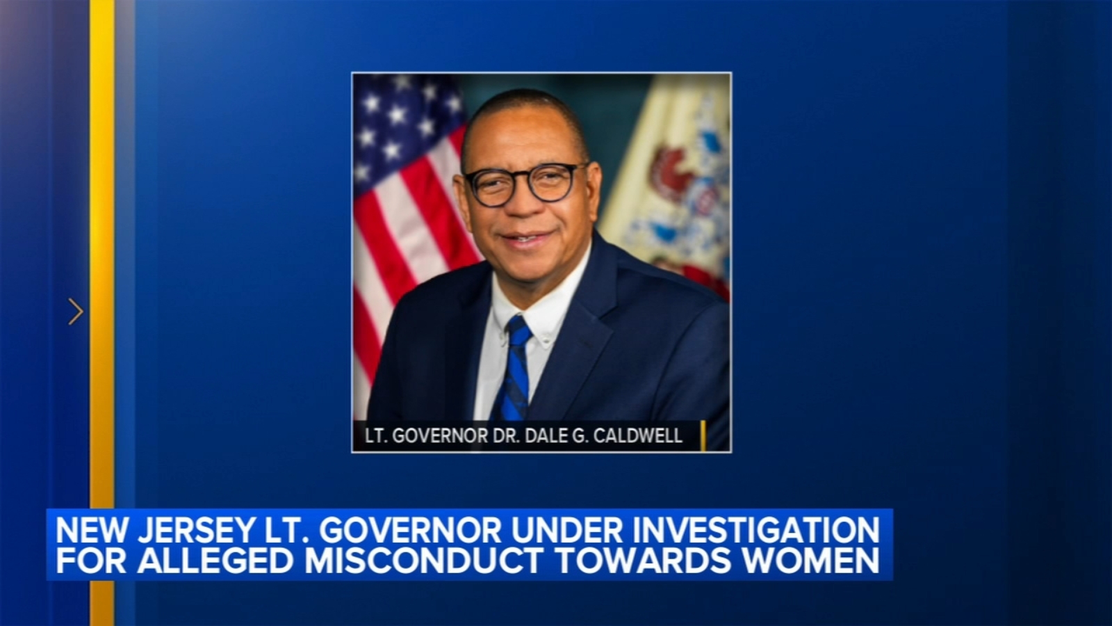 New Jersey Lt. Gov. Dale Caldwell under investigation for alleged misconduct