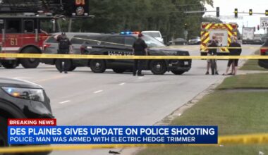 Des Plaines shooting: Police say Ayham Babidi 'armed with an electric hedge trimmer' before shot by officer