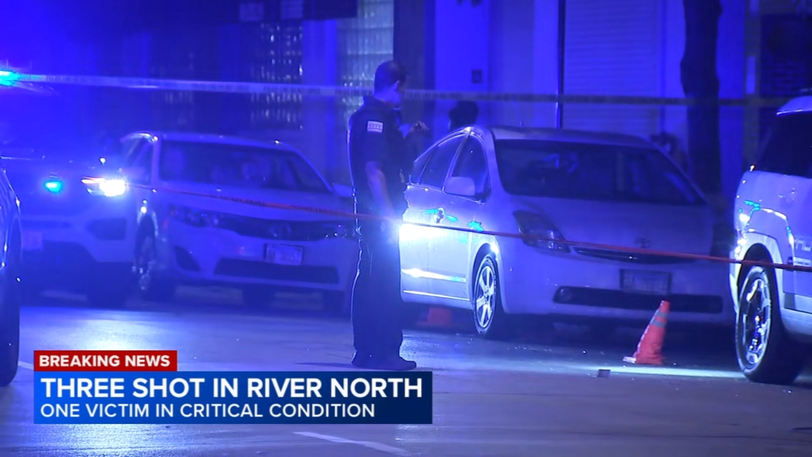 River North shooting today: 3 injured in downtown Chicago shooting outside nightclub near Clark and Erie streets, police say