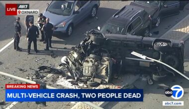 Oxnard crash leaves 2 killed, 7 injured and wreckage strewn across roadway