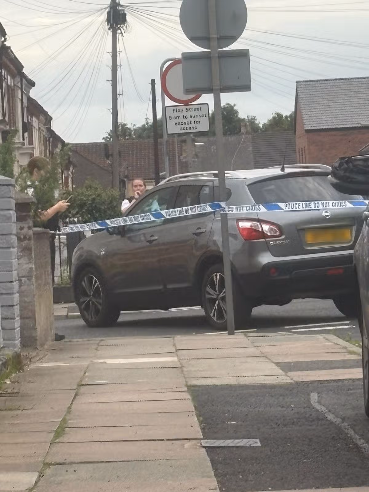 Armed police were seen in Dingle on Saturday evening