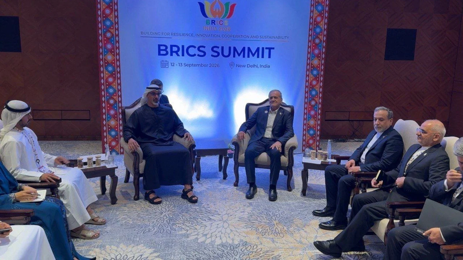 BRICS Summit 2026: India Plays Peacemaker As Iran, UAE Hold Bilateral Talks On BRICS Sidelines