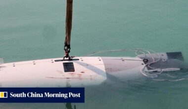 Iran says captured US underwater drone in Strait of Hormuz
