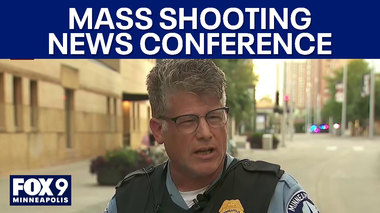 Minneapolis mass shooting full news conference 