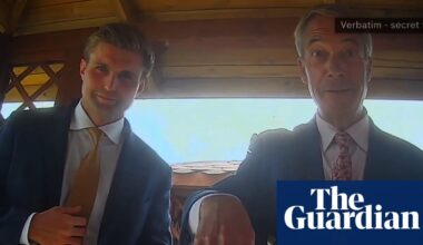 Farage aides step down after undercover report on Reform UK donations | Reform UK