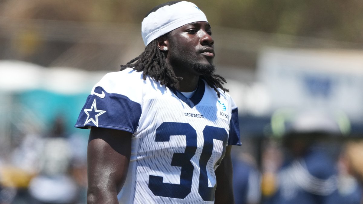 Cowboys add Israel Abanikanda after Malik Davis hip injury – NBC 5 Dallas-Fort Worth