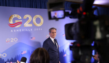 G20 finance ministers and central bank governors meet in Asheville