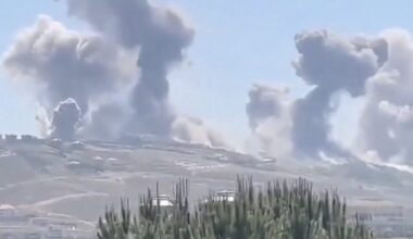Strikes on Ali al-Taher ridge