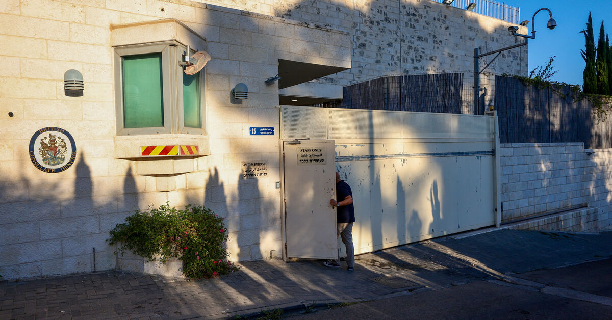Israel tells Britain to close East Jerusalem consulate within 30 days, officials say