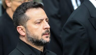 Zelenskyy's plane almost hit by drone en route to Norway king's funeral, prime minister says