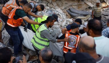 Gaza building collapse kills 20, traps dozens under rubble | Gaza News