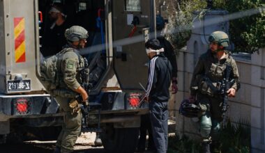 Israeli forces arrest dozens of Palestinians in occupied West Bank raid | Human Rights News