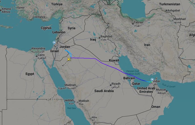 Israel-bound flight diverted to Saudi Arabia after brawl between pilots, Israeli official says