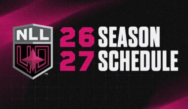 2026-27 NLL Regular Season Schedule