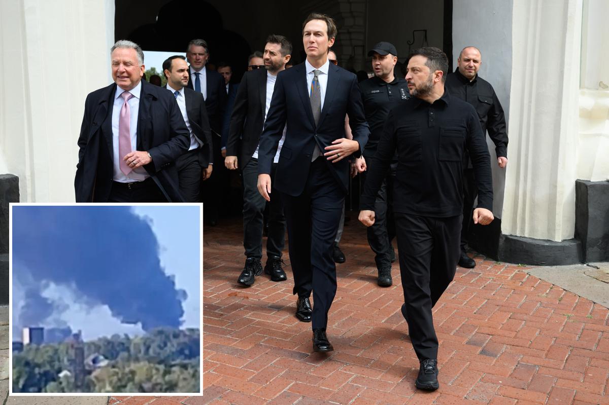 Ukraine strikes Russian oil refineries after Kushner, Witkoff visit Moscow and Kyiv