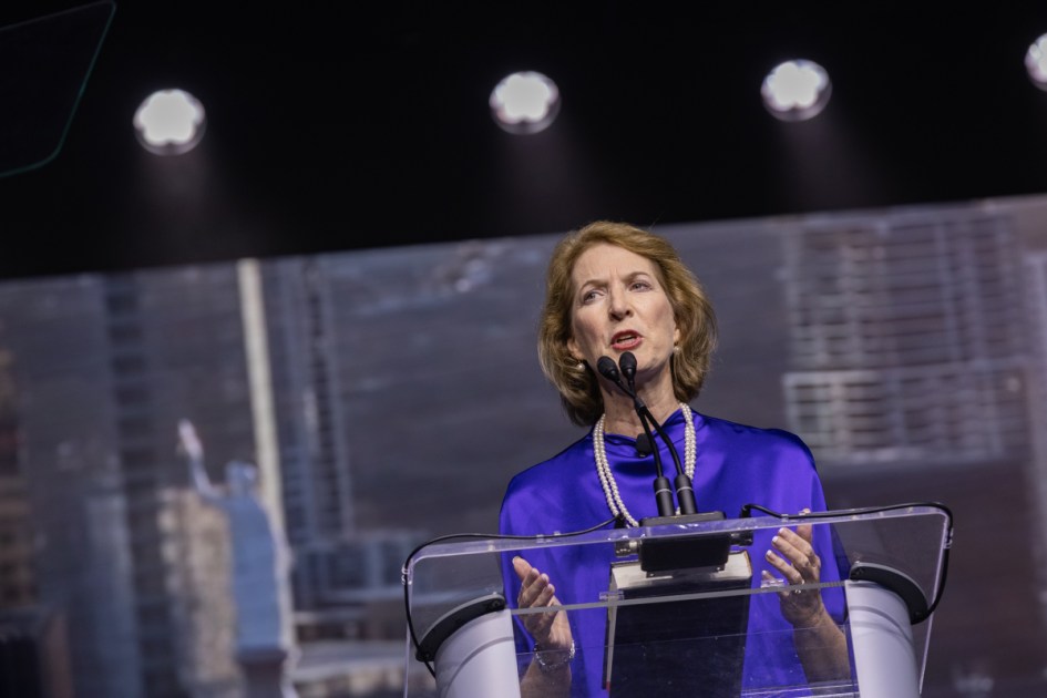 Vikki Goodwin files police complaint on Dan Patrick ads