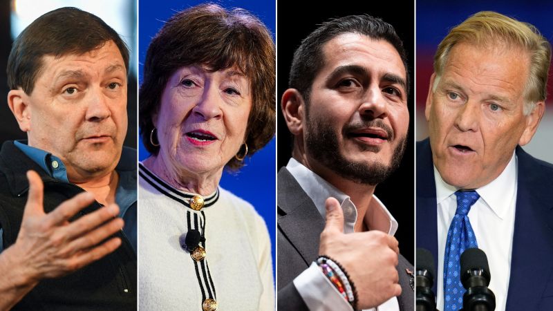 Maine and Michigan Senate races are neck and neck, CNN polls find