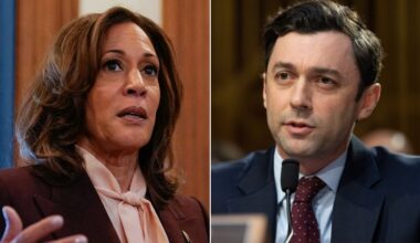 Kamala Harris to campaign with Sen. Jon Ossoff as part of midterms swing