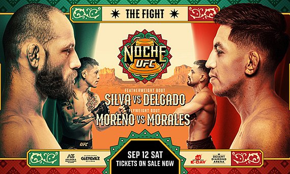 UFC Noche 4 ‘Silva vs. Delgado’ play-by-play, results & round scoring