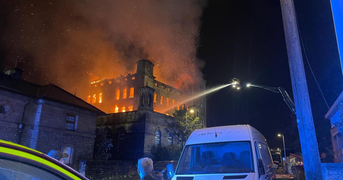 Major fire breaks out at historic Dalton Mills in Keighley