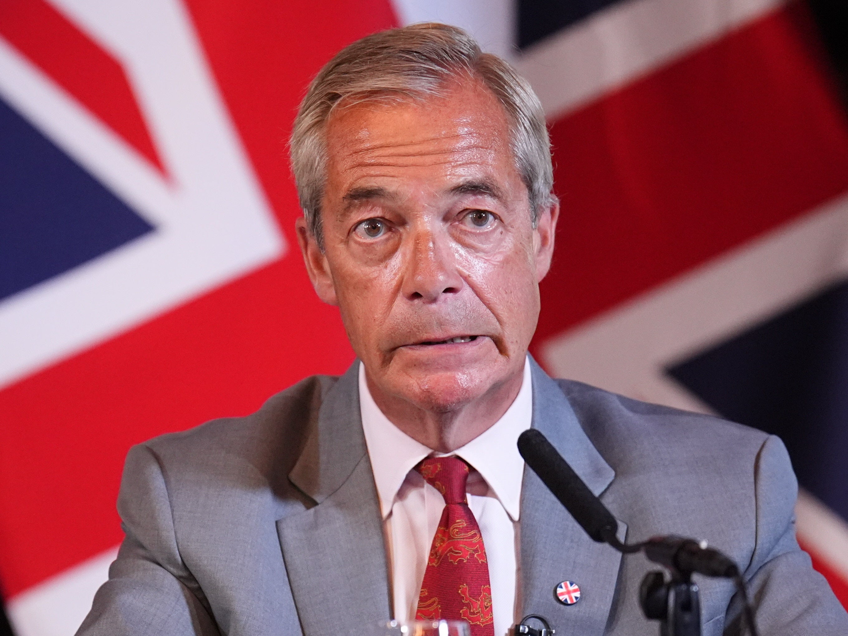 Nigel Farage has suggested that an investigation into him is rigged