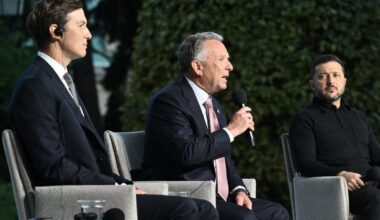 Trump envoys confronted over Putin talks during Kyiv visit: ‘Don’t you find it disgusting?’