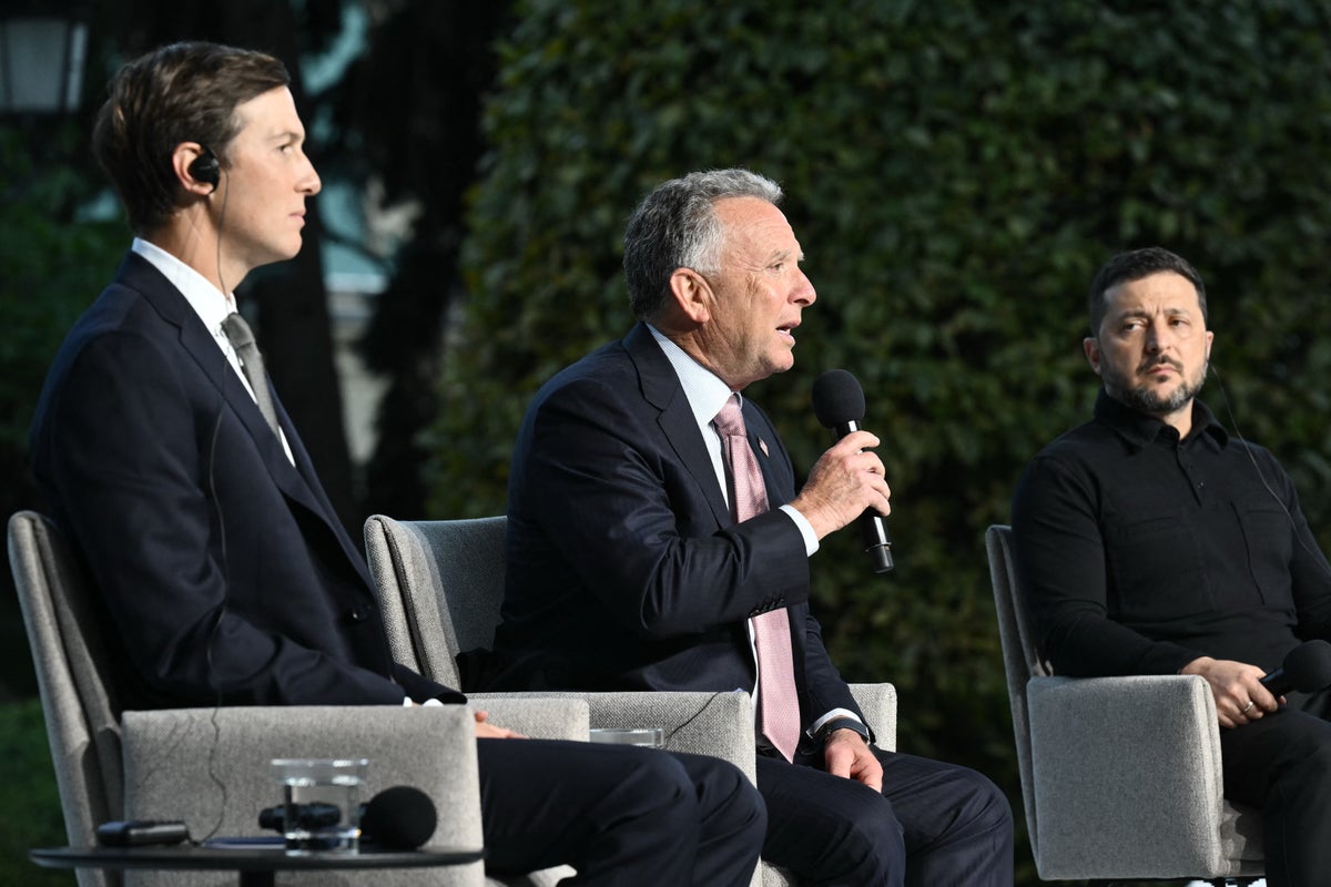 Trump envoys confronted over Putin talks during Kyiv visit: ‘Don’t you find it disgusting?’