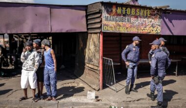 At least 17 dead in mass shooting at bar in South Africa, police say