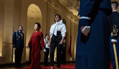 Melania Trump, Peng Liyuan, and Two Very Different Takes on First Lady Style