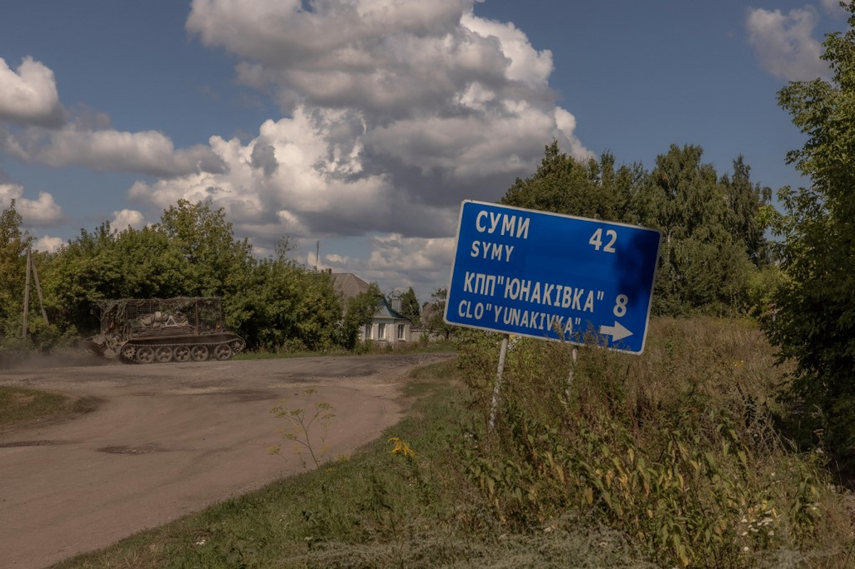 Russia Attempts to Infiltrate Ukraine Through Pipeline from Kursk