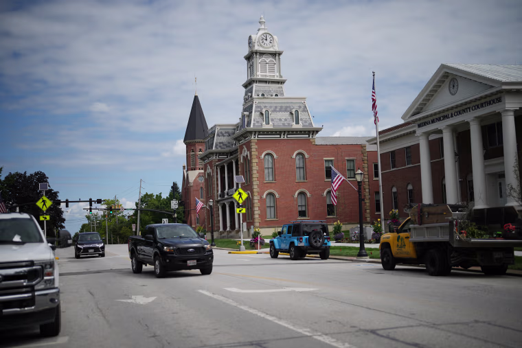 NBC News visited Medina, Ohio, as part of its trip talking to American voters.