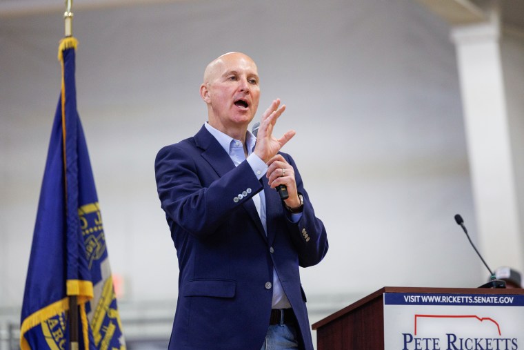 U.S. Sen. Pete Ricketts. 