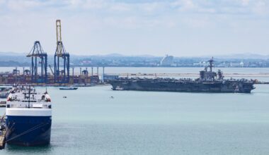 USS Abraham Lincoln arrives in Thailand after extended Iran deployment