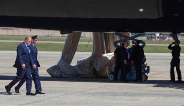 Military personnel accidentally triggered Air Force One emergency slide ahead of Trump’s flight to Dallas